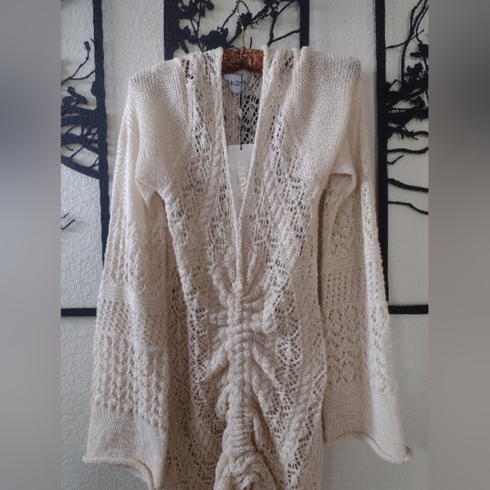 SNDYS Australia Fate Crochet knit Dress M - Picture 6 of 10